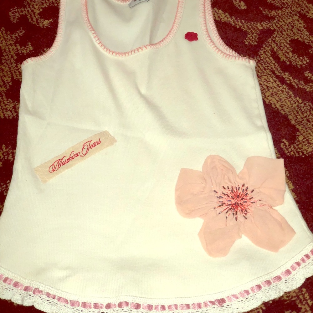 👉👉Super cute Moschino Jeans tank top